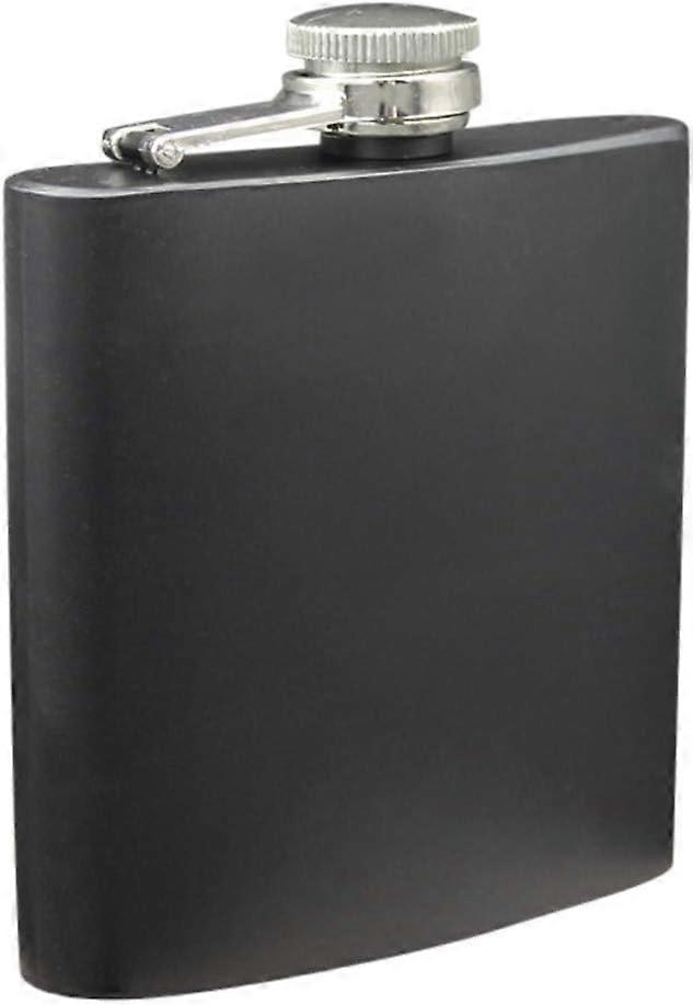 Hip Flasks Leak Proof Tested Pocket Flask Black 8 oz Durable Construction Flask and Funnel Set