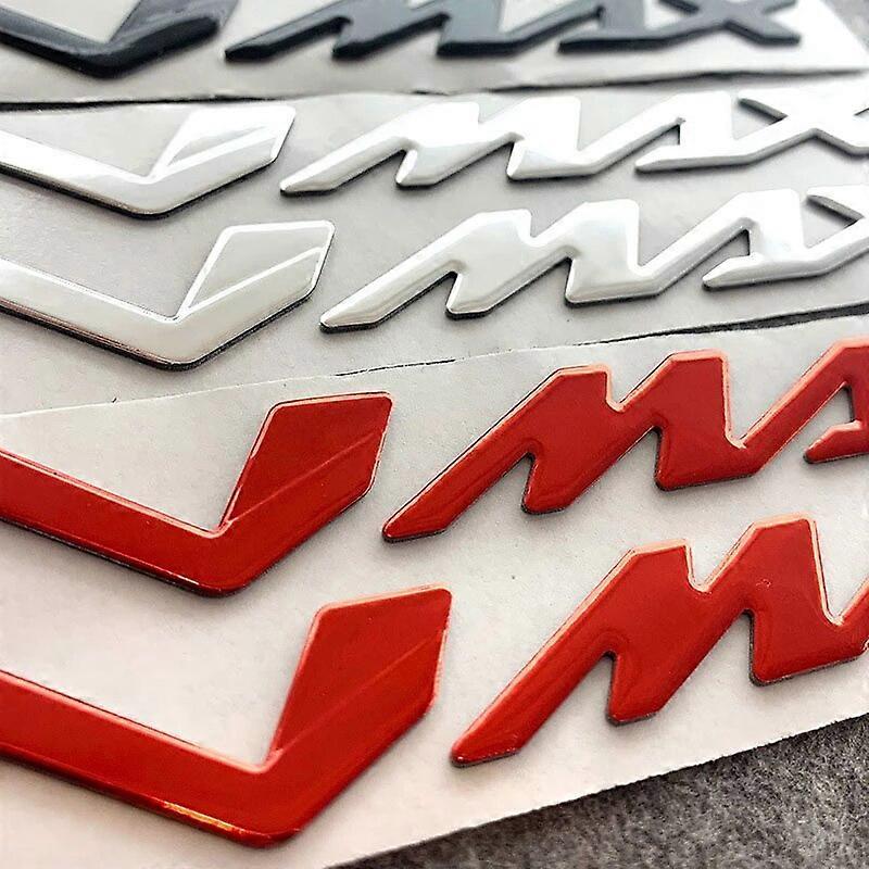 Pegatinas con emblema de tanque para motocicleta, calcomanas 3D para Yamaha NMAX N MAX N-MAX, 155, 250, 400, apliques de logotipo de N-MAX