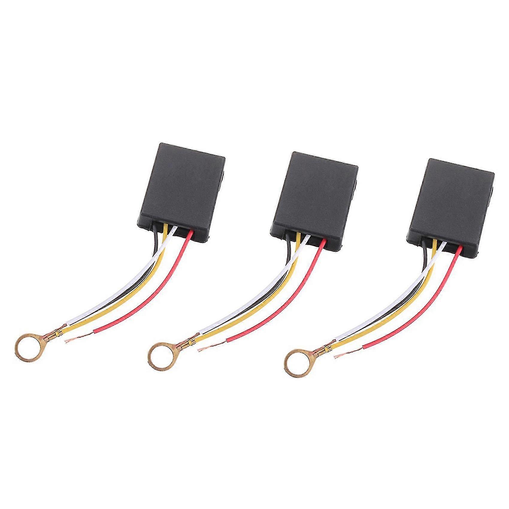 3pcs 3 Way Touch Sensor Switch On/off Dimmer Switch pour les pièces de lampe de bureau