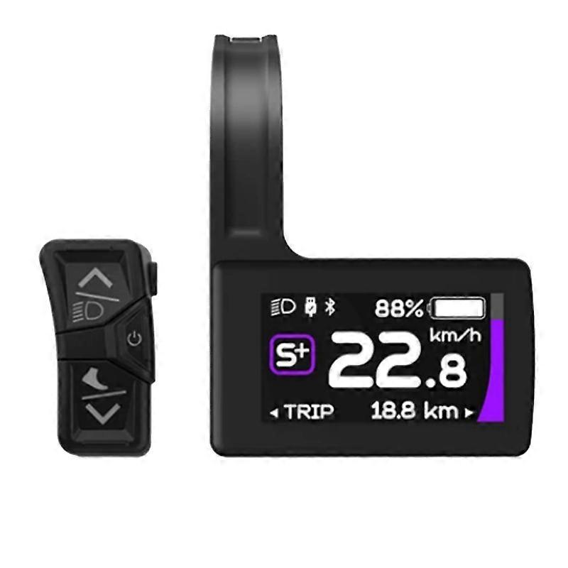 1 PCS DPC245 Display Screen Bluetooth 50 LCD Speedometer Black Plastic For Bafang Mid Motor Protocol M510 M560 M820 M600