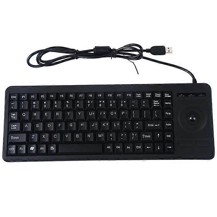 DS-8900 USB Interface Wired Trackball Keyboard