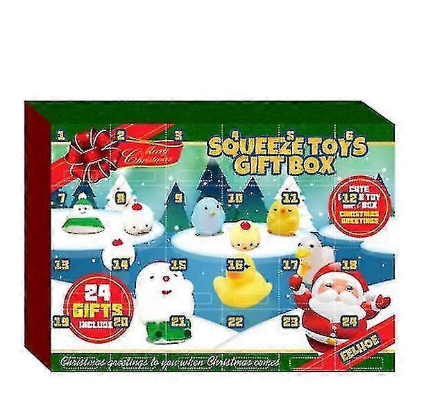Advent Calendar 2021 Blind Box Advent Calendar With 24 Rocks Rocks Storage Gift Box Educational Xmas
