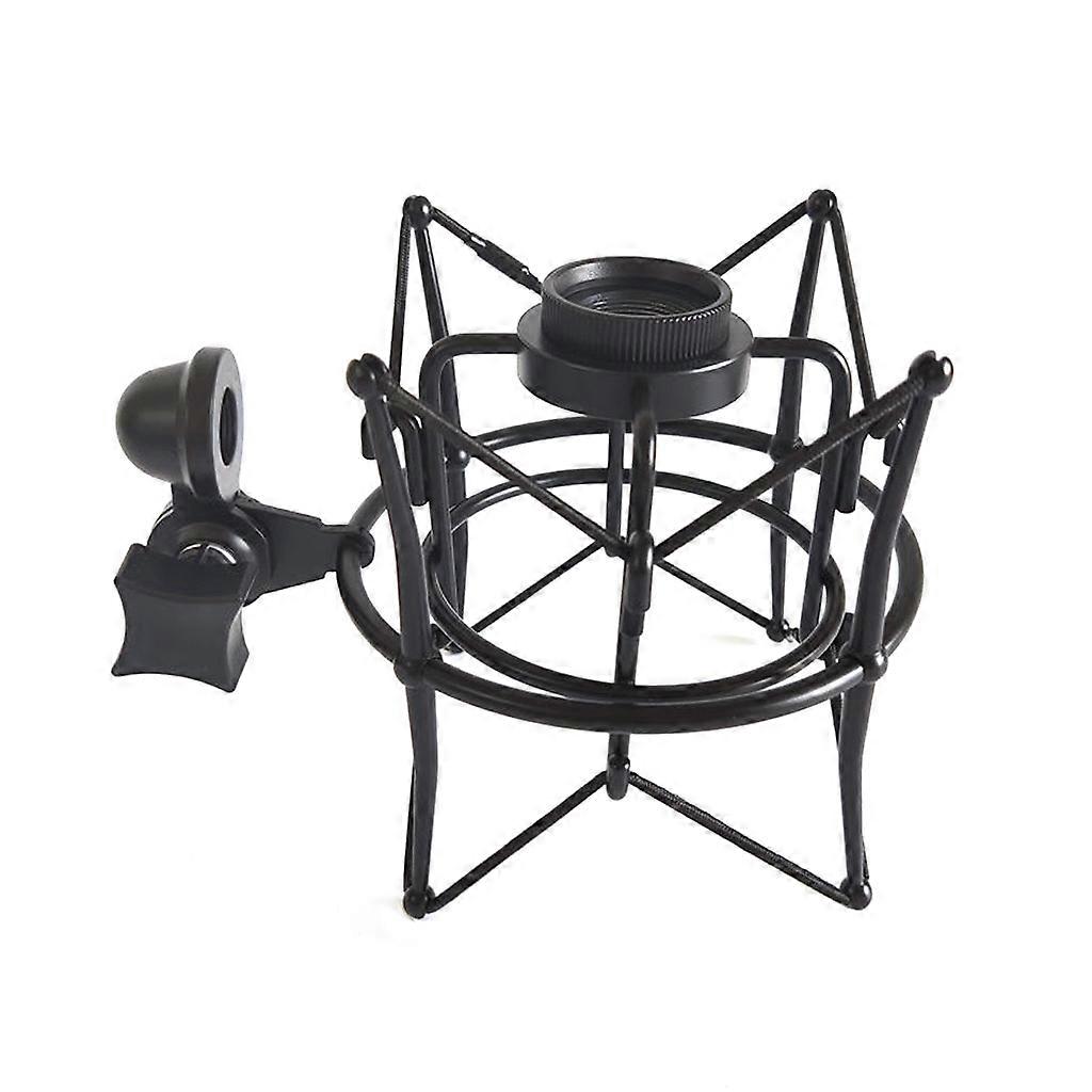Microphone Shockproof Stand Mic Holder Clip Bracket Computer Karaoke Frame