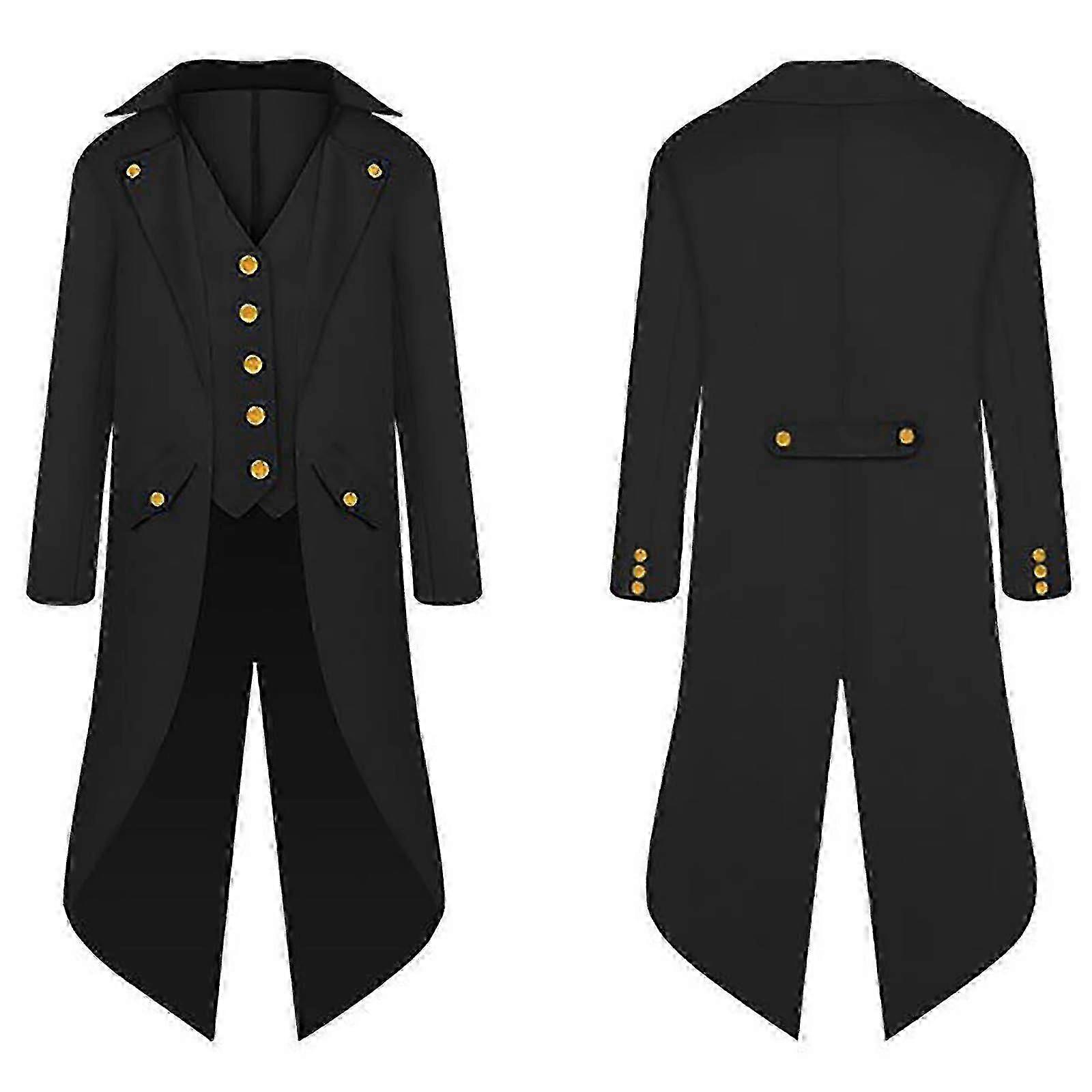 Halloween Ouder-Kind Kleding Heren Retro Kleding Kinderen Halflang Punk Retro Tuxedo