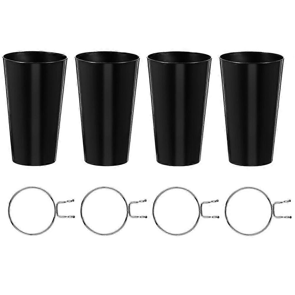 4 Sets Pegboard Cups and Hooks Set Peg Hooks Assortment Organizer and Cups