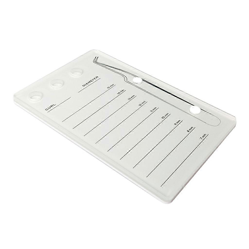 Acrylic Eyelash Extensions Organizer 7-15mm Eyelash Palette Eyelash Tray Stand