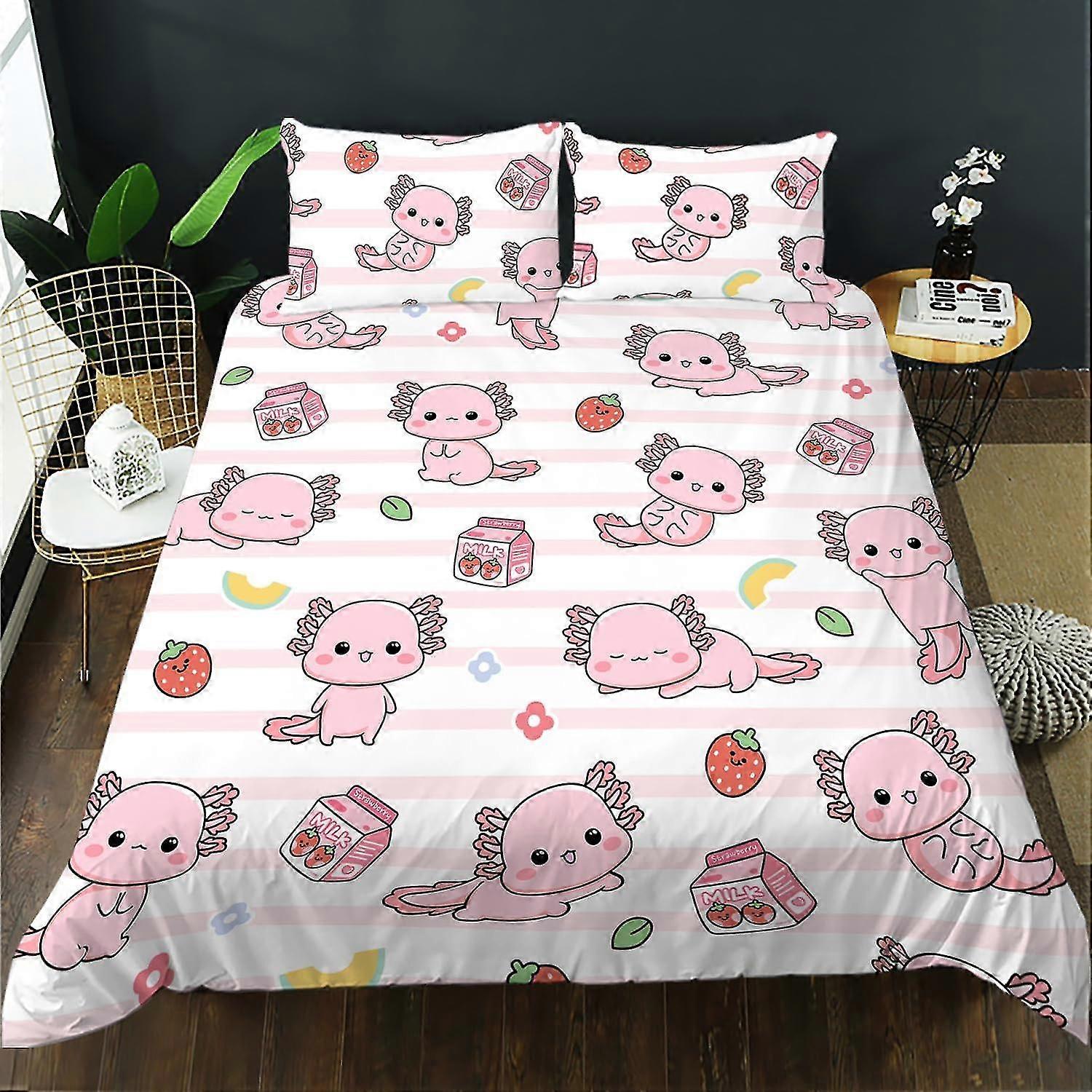 b2495 Lakanat Ocean Theme Comforter Comforter Coverer 3-osainen vuodevaatteet, 1 peittopäällinen ja 2 tyynyliinaa Lakanat gb2495