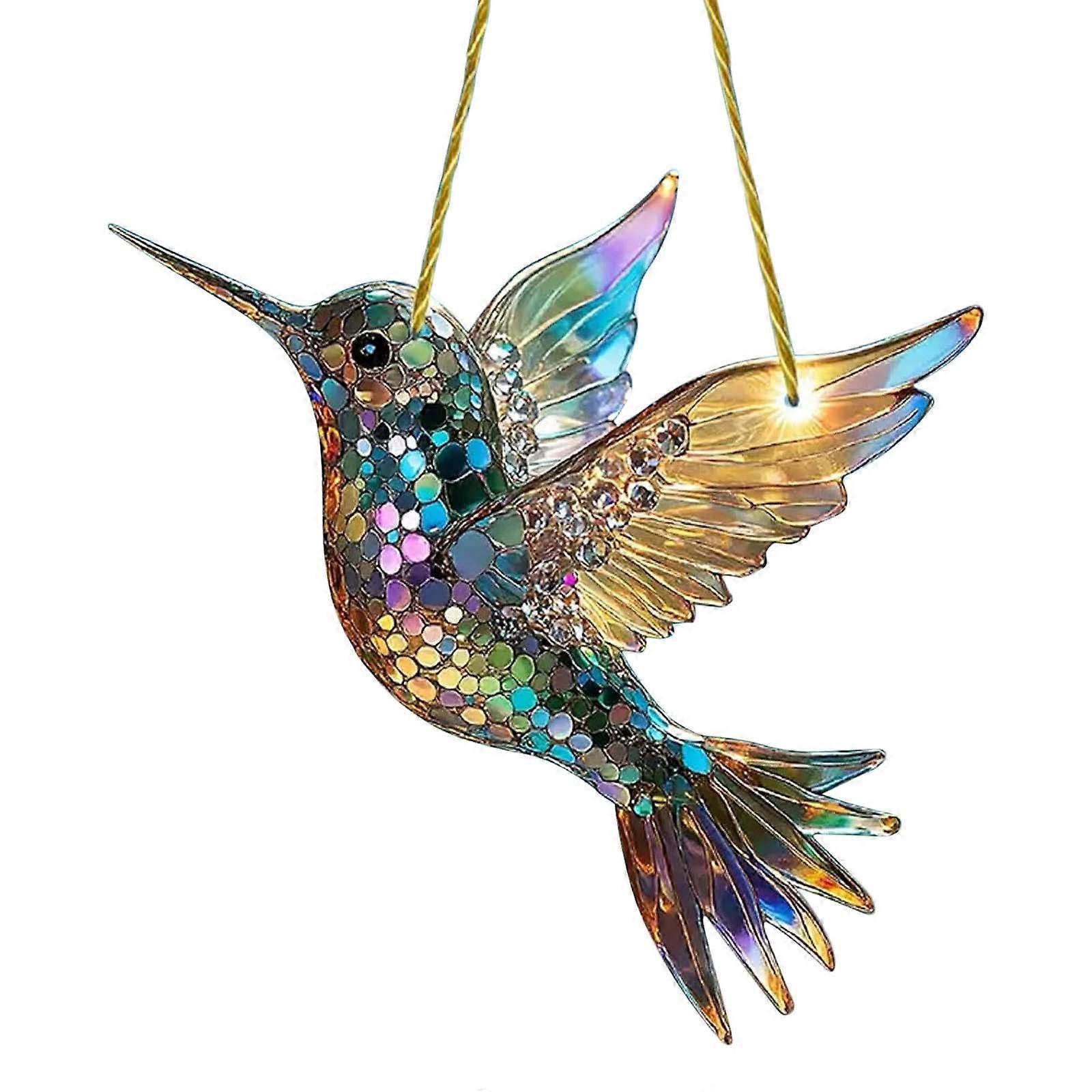 Hummingbird Acrylic Sunshade Sub Wall Decorative Pendant