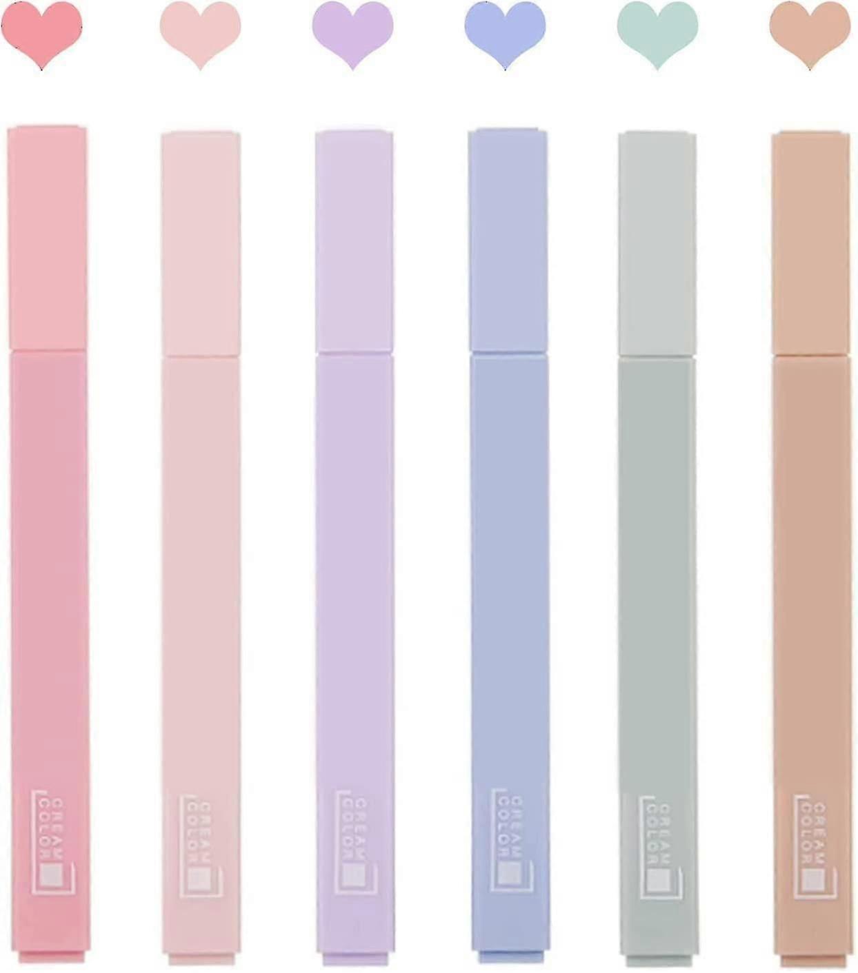 Highlighters, Highlighters Marker Pens, Pastel Highlighters Assorted Colors, Bible Highlighters And Pens No Bleed, Soft Chisel Tip Aesthetic Highlight