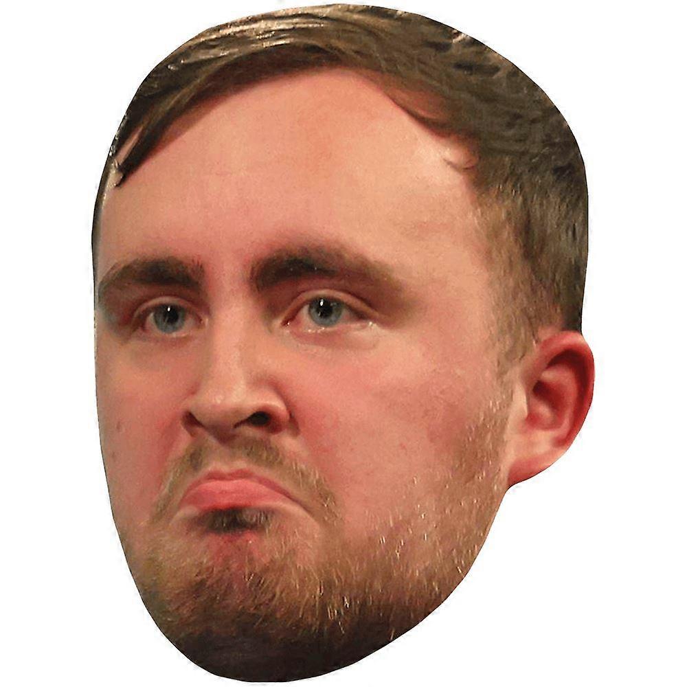 Luke Littler (Beard) Big Head. Larger than life mask.