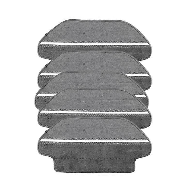 5 Pieces of Mop and Rag Cleaning Cloth Compatible with for xiaomi Mijia Sweeping Robot STYJ02YM