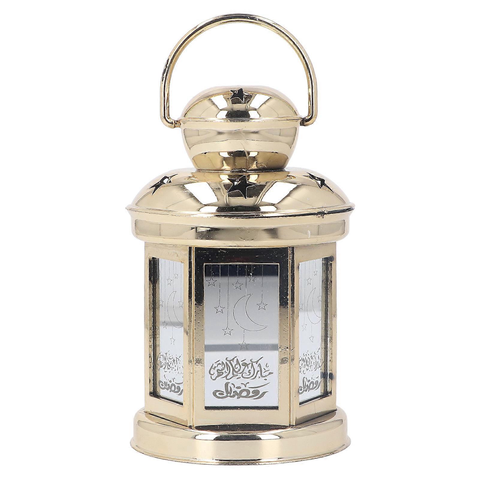 LED Lantern Lamp Cute Vintage Style Battery Powered ABS Decorative Camping Lantern for Party Bar Cafe