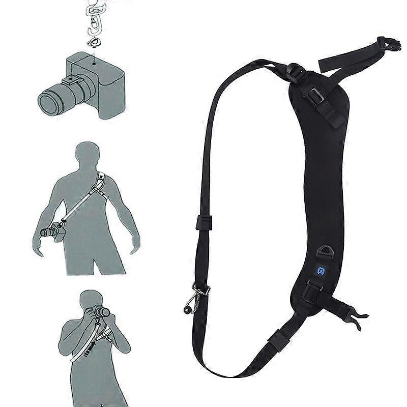Quick Release Anti-slip Soft Cushion Camera Strap Quick Shoulder Belt Sling Neck