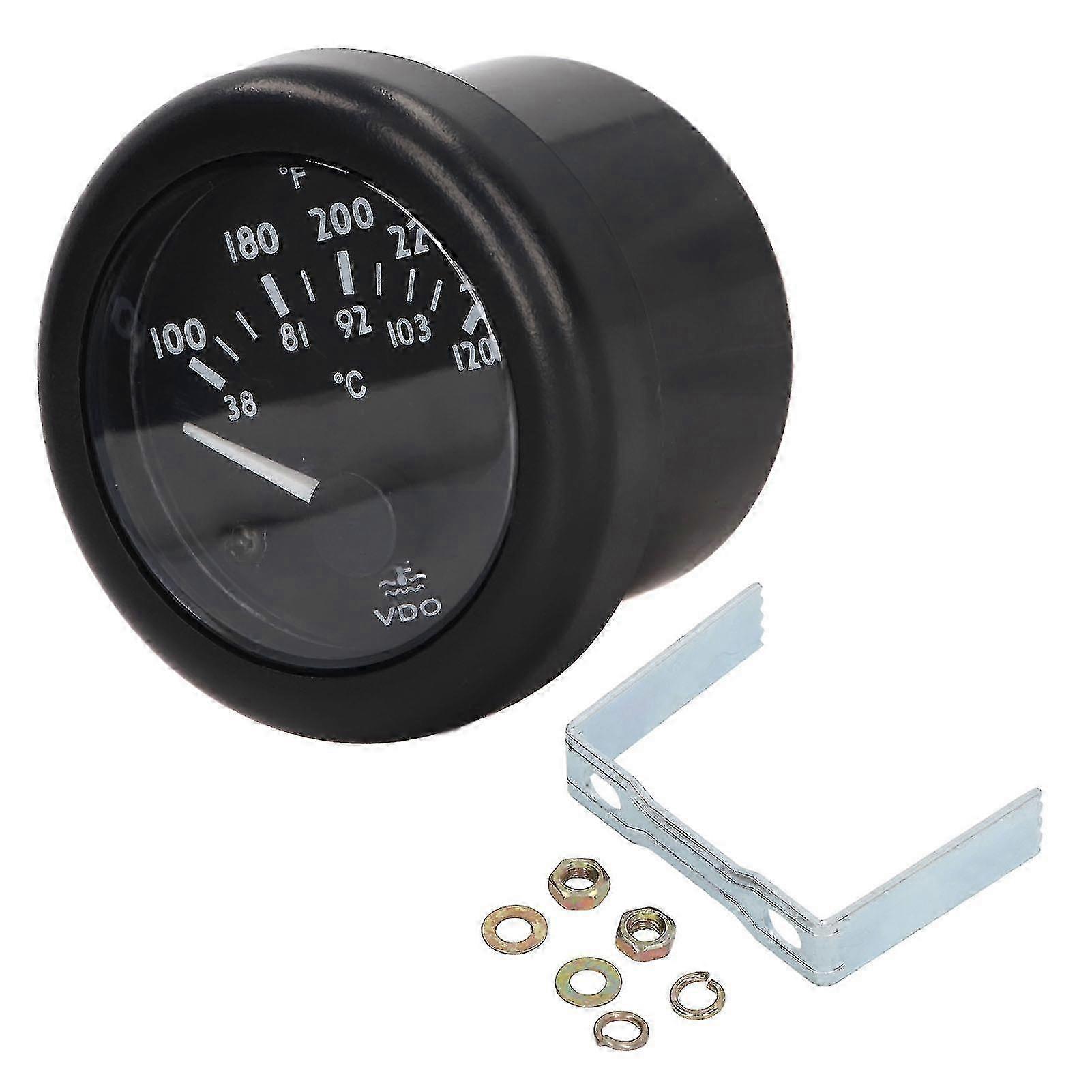 VDO 52mm Electromagnetic Water Temperature Gauge for Generator, 12V
