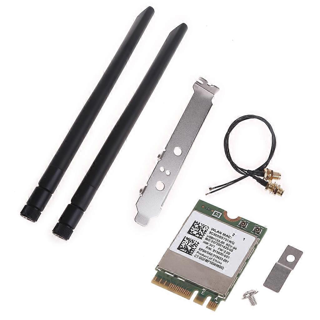 Carte WiFi sans fil 1200Mbps 2.4G + 5G BT4.0 NetworkAdapter RTL8822BE RTL8822