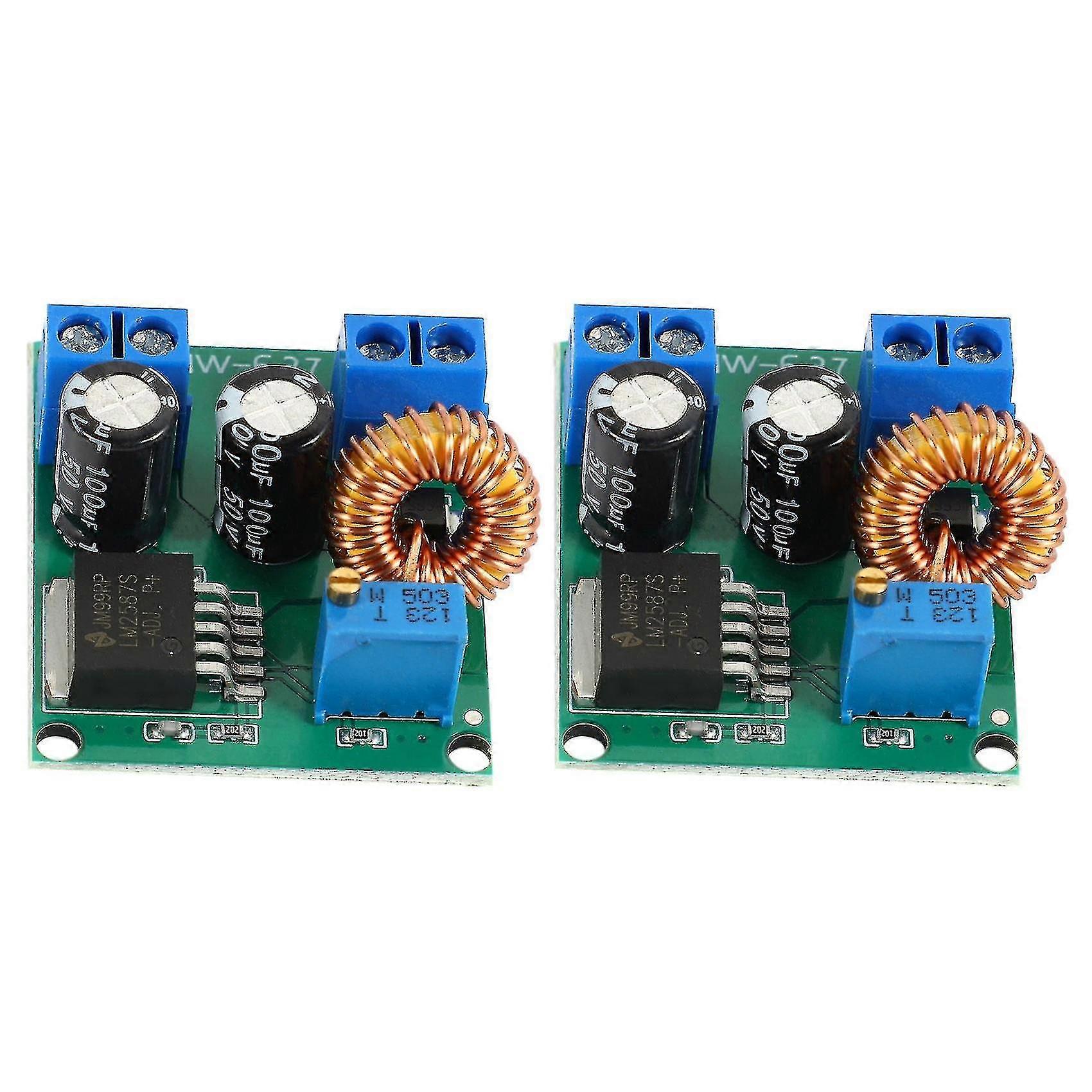 2x Dc-dc 3v-35v To 4v-40v Adjustable Step Up Power Moduleconverter