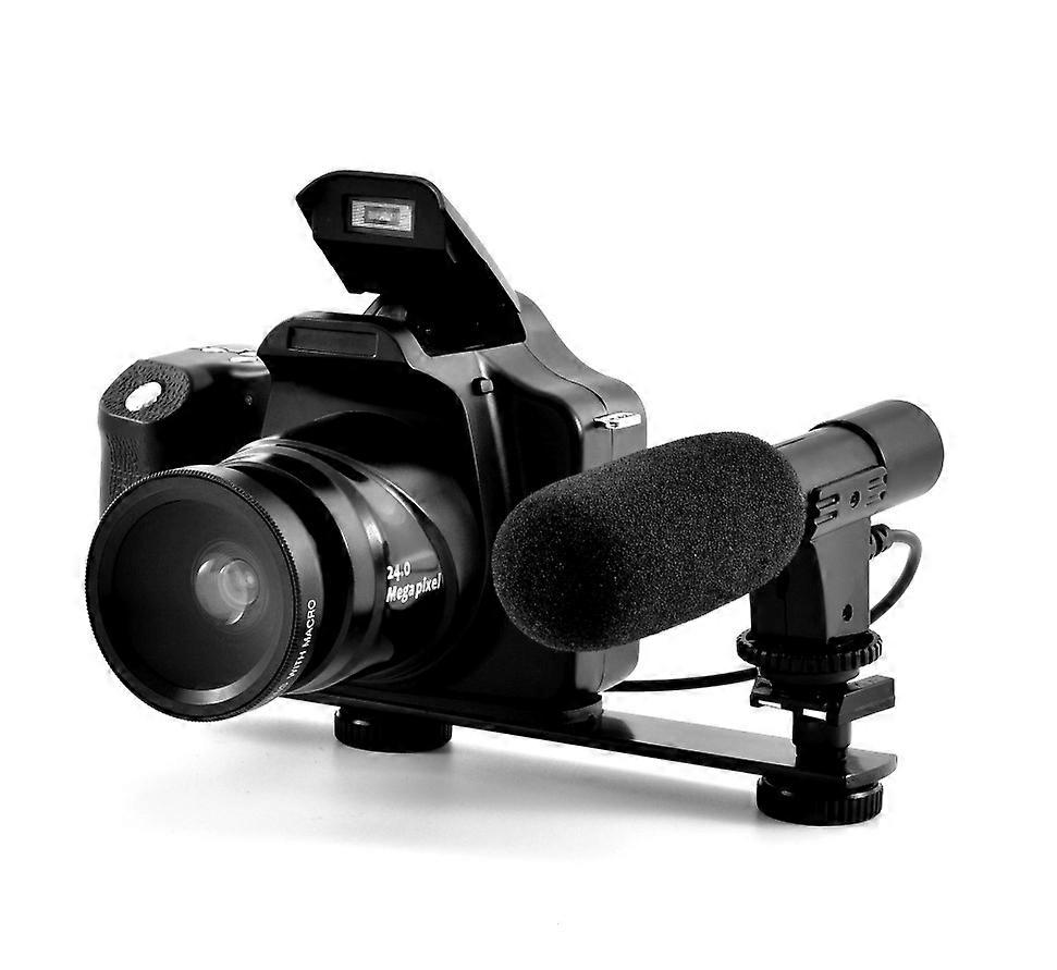DC17 HD telephoto charging DSLR camera, digital camera, external wide-angle lens 18x