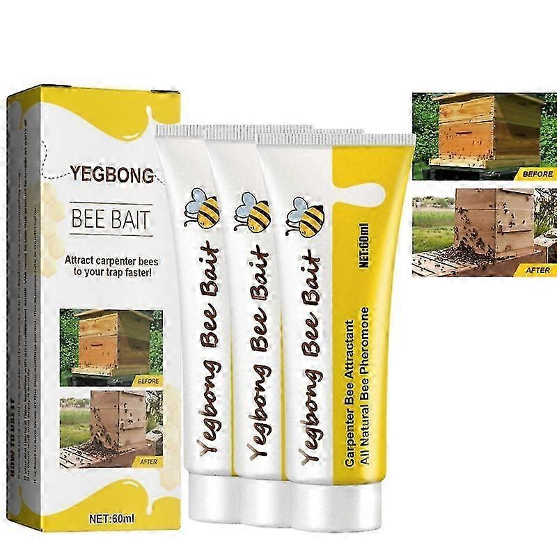 1-3pcs Bee Bait Bee Swarm Commander Lure Bait Bee Cage Bait Tools Beekeeping Lure Attractant Swarm Bee Trap Beekeeper Kit rollers