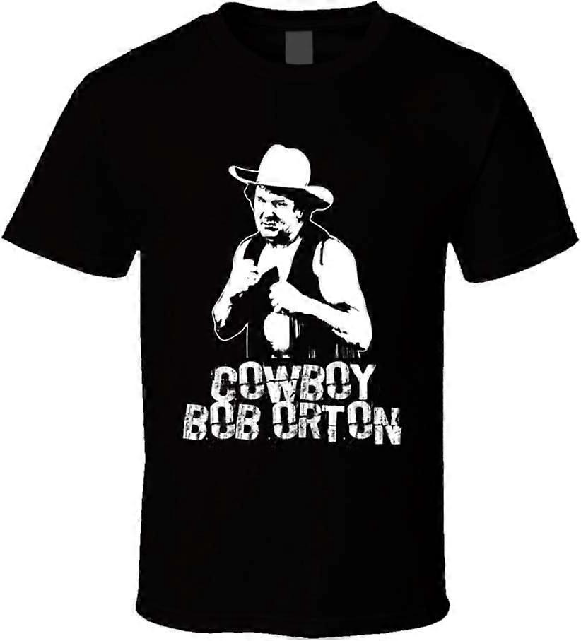 Kovboy Bob Orton Retro Güreş Efsaneleri T Shirt