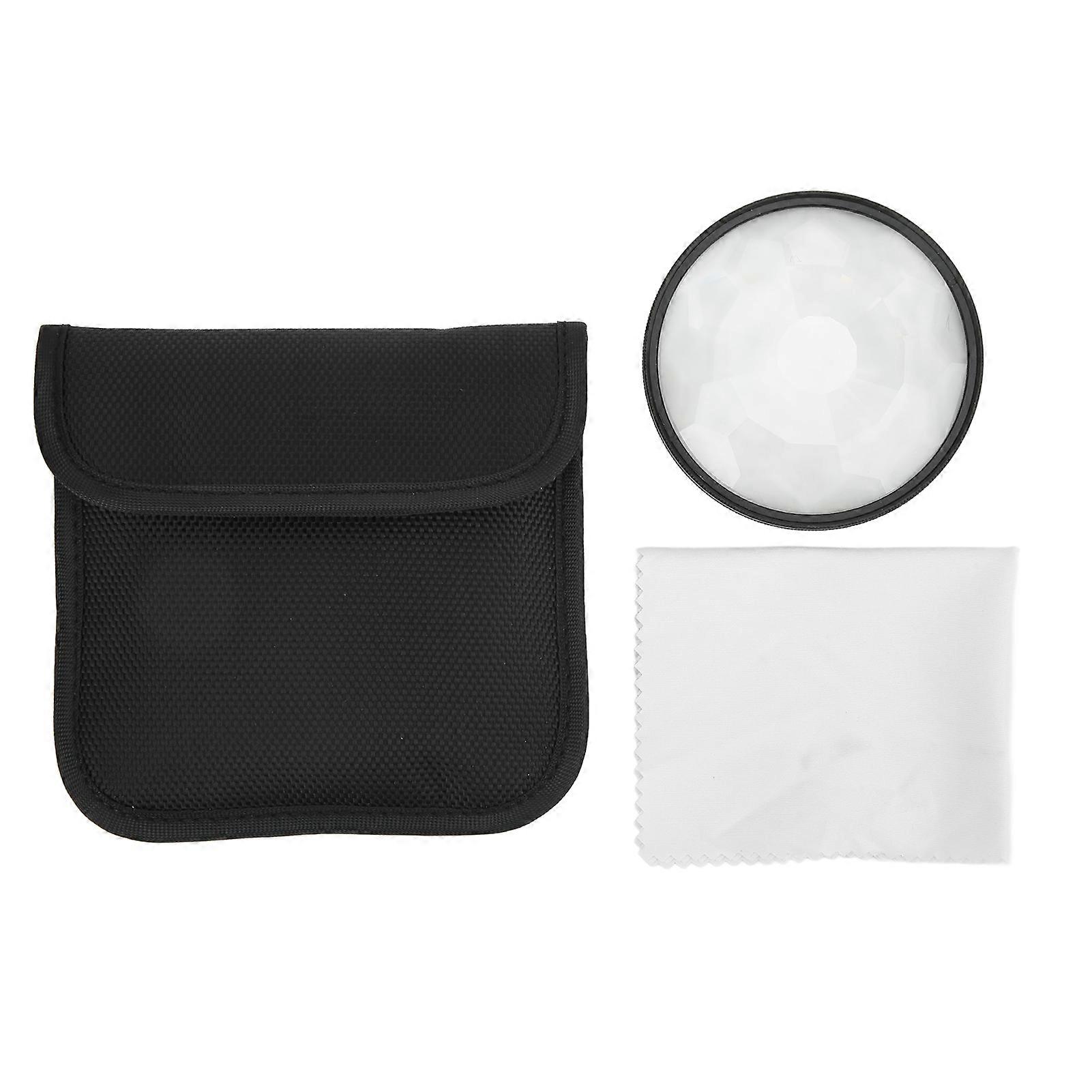 Kaleidoscope Transparent Filter Repeat Image Kaleidoscope Lens Prism for Camera Slr Photography