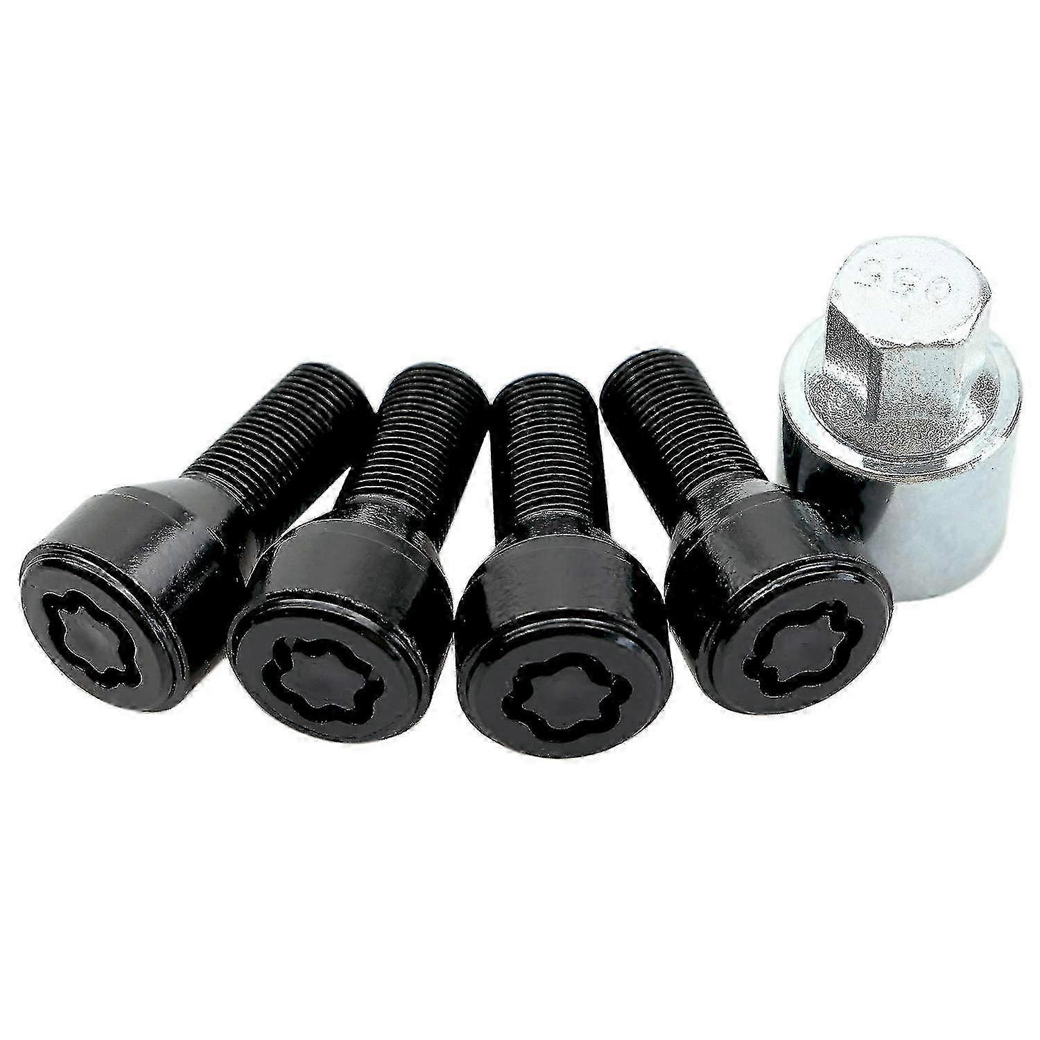 High Security Wheel Lock Set - Anti-theft Wheel Stud Bolt Locks 14x1.25mm