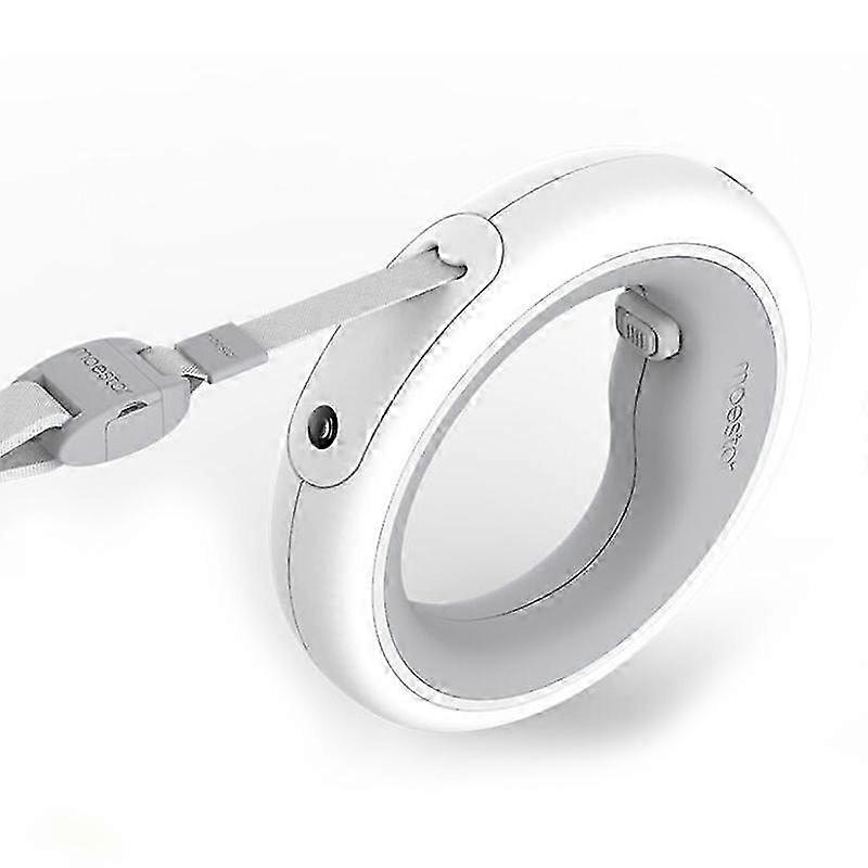 Mimigo Ufo Retractable Leash - Usb Charging Led Lighting Dog Leash - Side Glow Anti-slip Handle One-handed Brake, Pause, Lock Pet Leash For Small Medi