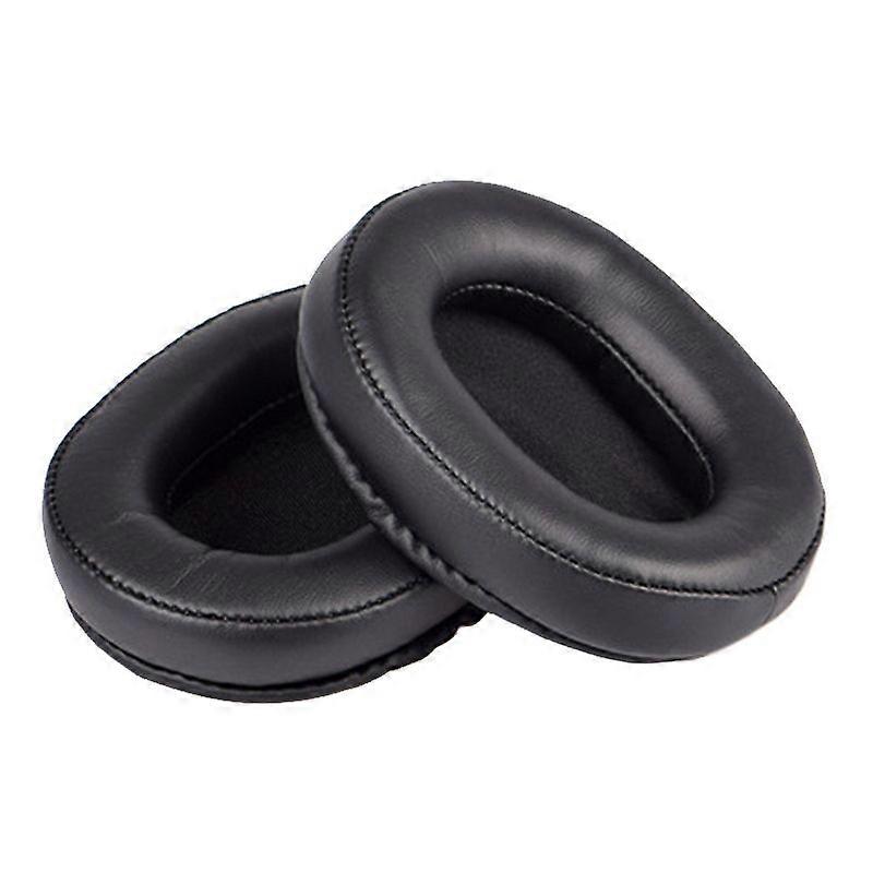 2 PCS Breathable Headset Sponge Case, Color: Black Stitching Black Stitching