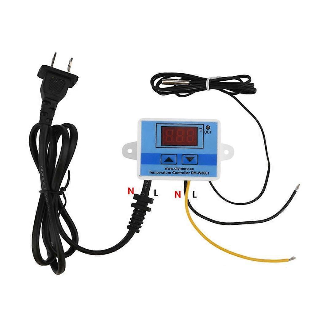 Digital Temperature Microcomputer Thermostat DC12V/24V AC220V Thermostat Control