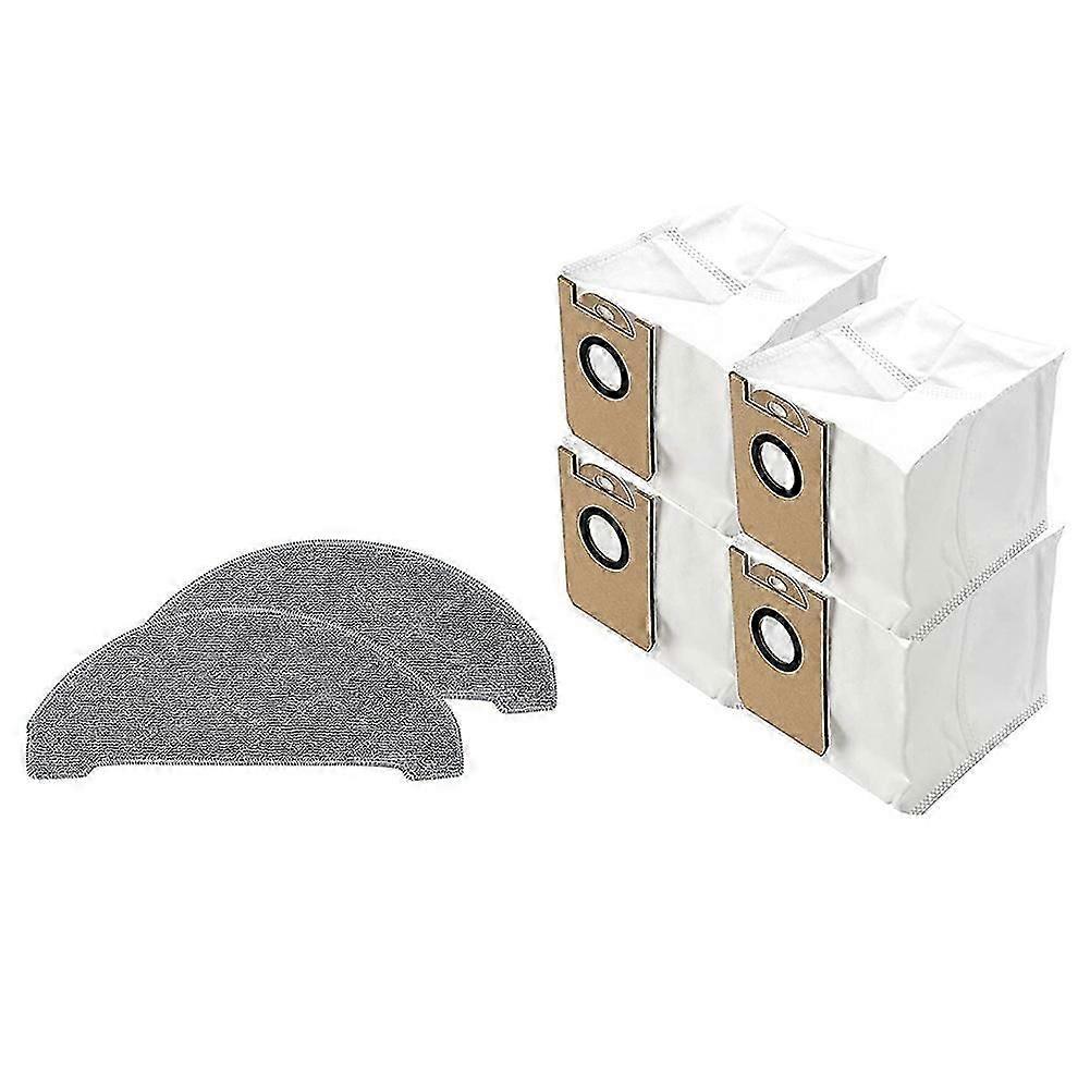 For N2 Robot Vacuum Accessories Dust Bag and Mop Kits