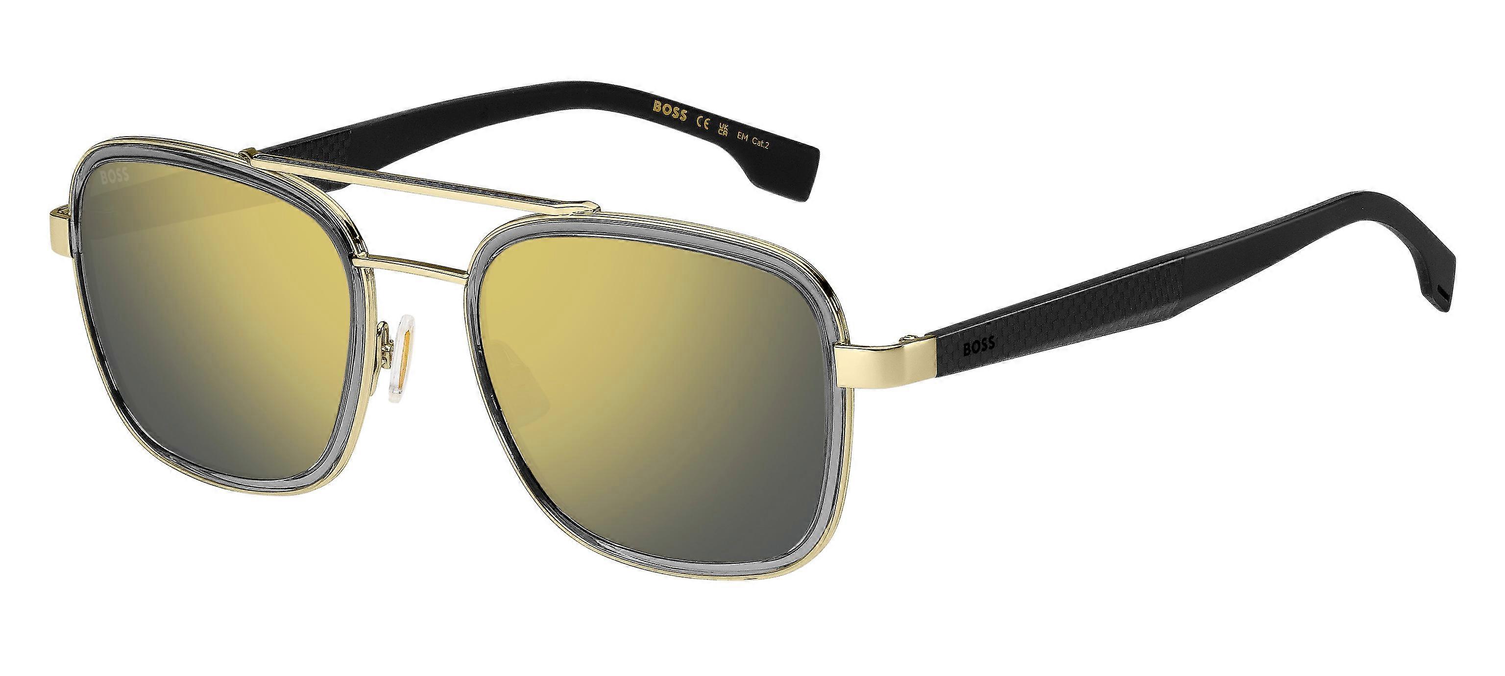 Sunglasses HUGO BOSS BOSS 1486/S 2F7 GOLD GREY 54/21/145 MAN