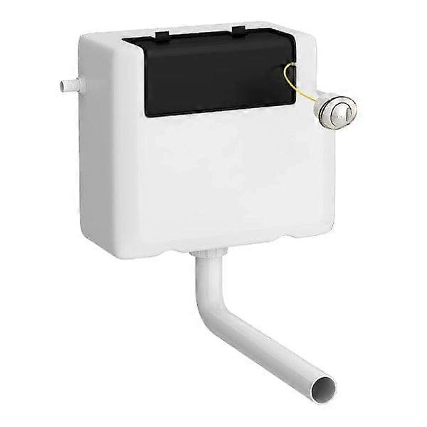 Nuie Front And Top Access Concealed Toilet Cistern - White