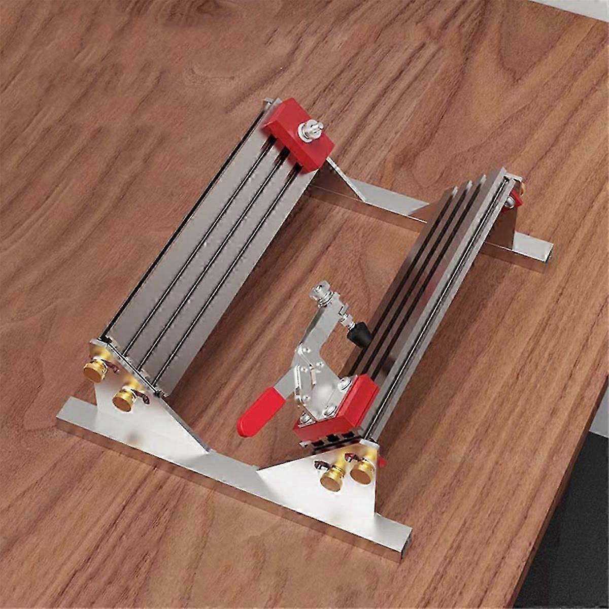 Drawer Jig Locator, justerbar Fräsbord Såg Drawer Clamp Locator, Drawer Clip Positioner för Ri