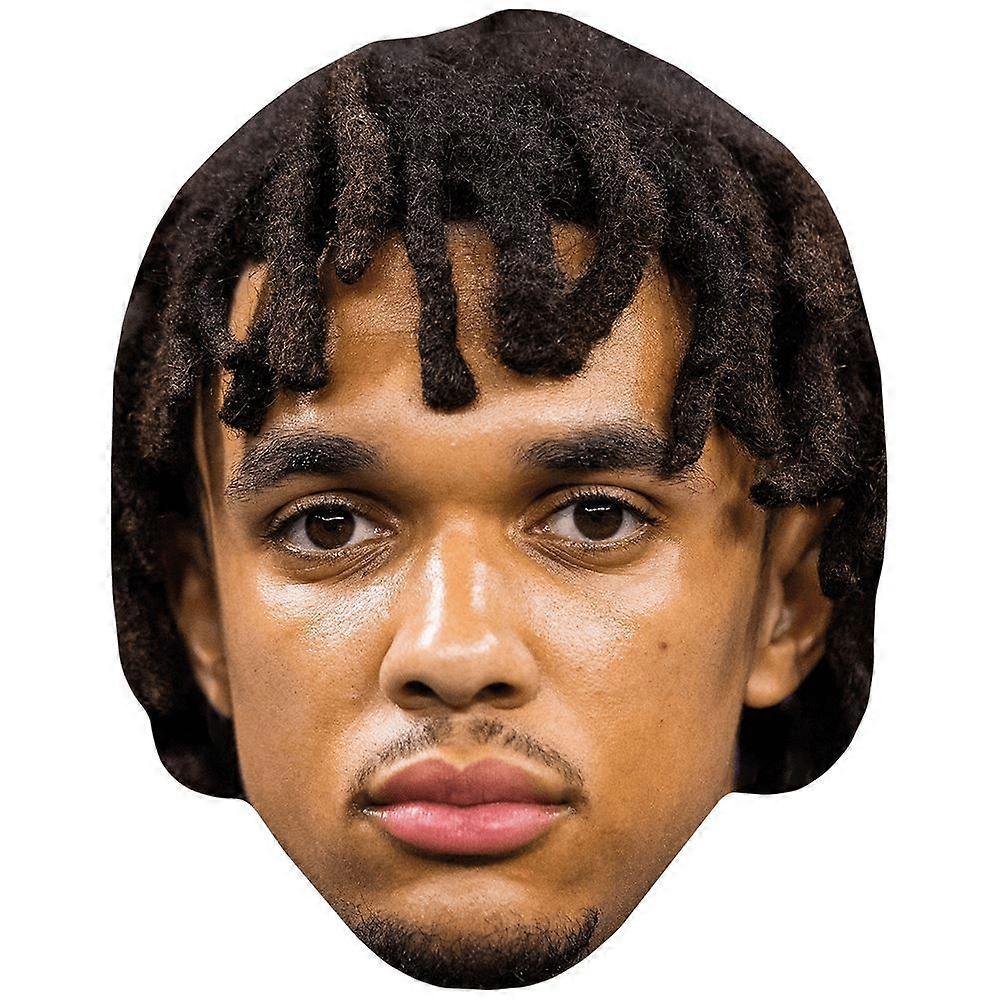 Trent Alexander-Arnold (Goatee) Celebrity Mask, Flat Card Face