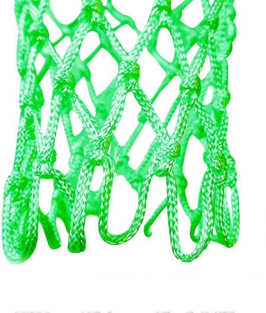 Basketball Rim Net Outdoor Sports Glow In The Dark Nylon Basketball Hoop Net All Weather Thick Standard Basketball Net