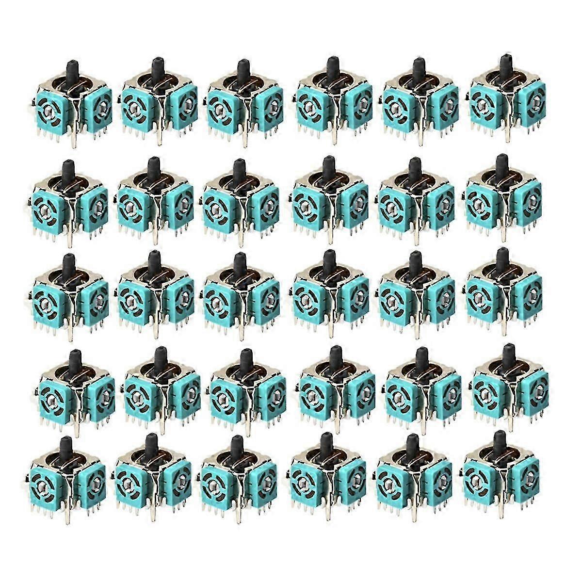 30PCS 3D Joystick Potentiometers compatible 360/PS2 Game Controller 3D Analog Joystick B10K compatib