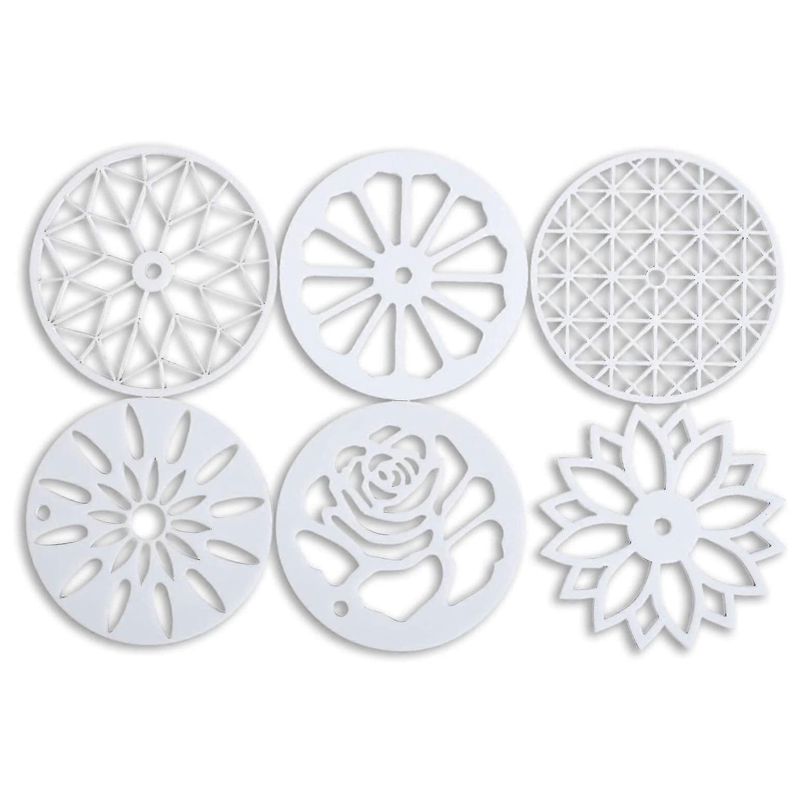 Handmade Soap Pull Through Molds Column Tube Mold Set of 6 Supplies for DIY Making Soap Template Crafts Tool