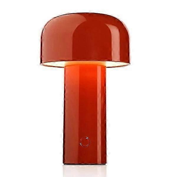 Led Creative Mushroom Rechargeable Table Lamp 3w 3 Light Levels Metal Night Light