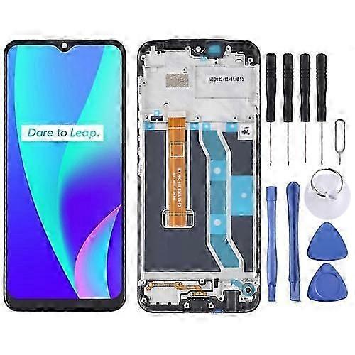 ORIG LCD Screen and Digitizer Full Assembly With Frame for OPPO Realme C15 RMX2180(Qualcomm Version)