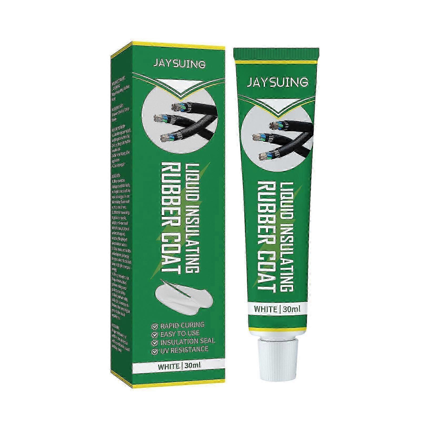 Jaysuing Insulating Glue High Temperature Resistant Flame Retardant Insulating Cable Tape Multifunctional Waterproof Insulation Liquid Tape