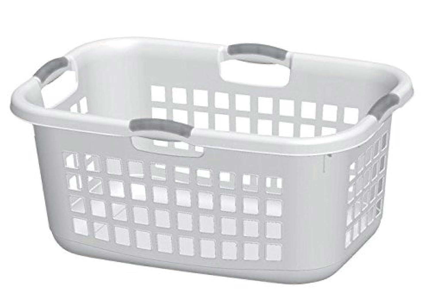 White Laundry Basket 2Bshl