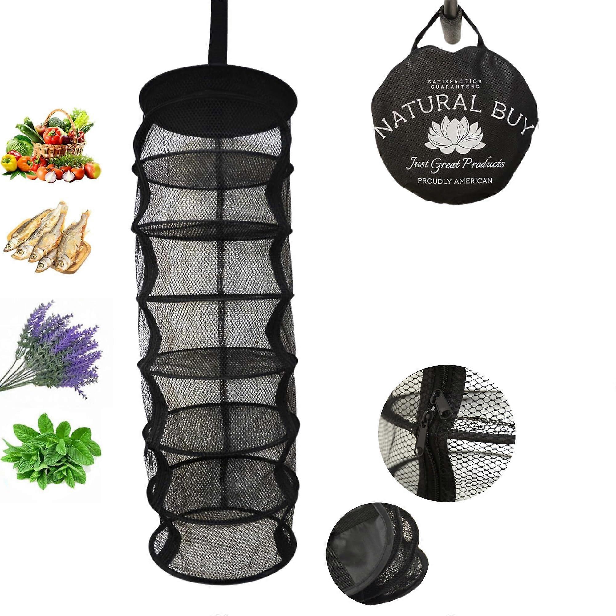 9 Inch MICRO Hanging Dry Net for Indoor Closet Storage