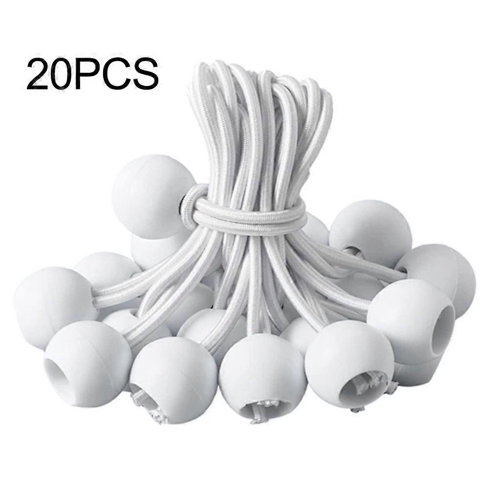 20/50Pcs Oxford Rope Straps Ball Jumping Rope Bungee Straps Outdoor Canopy Tarpaulin Backpack With Elastic Oxford Hair Tie For Storage Supply