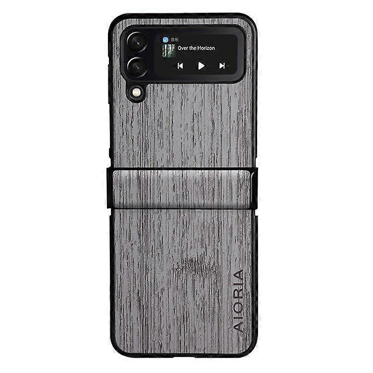 AIORIA Compatible For Samsung Galaxy Z Flip4 5G Pastoral Style Full Coverage PU Leather + PC + TPU Mobile Phone Case Anti-scratch