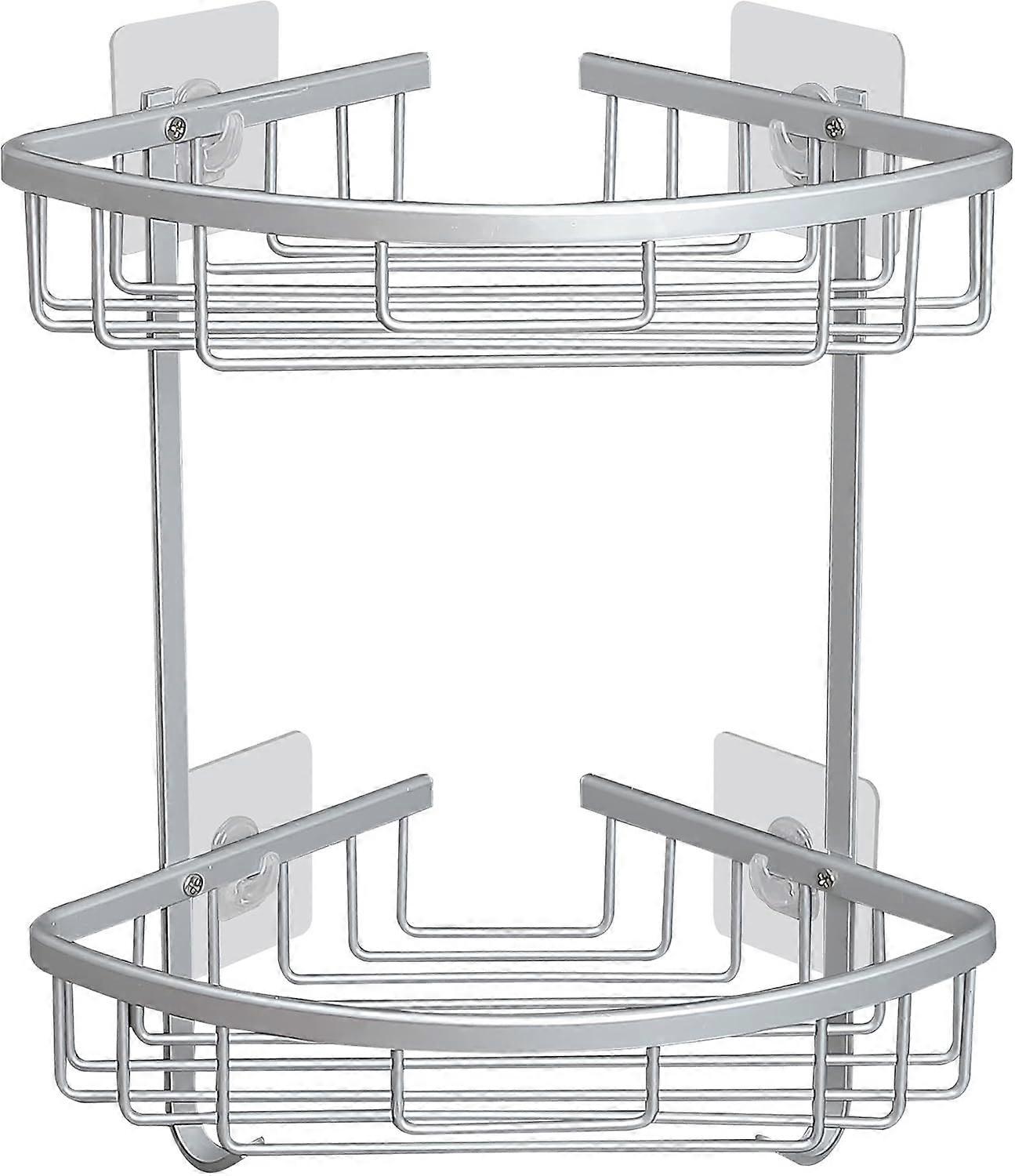 Shower Caddy, Durable Structure, Removable Hooks