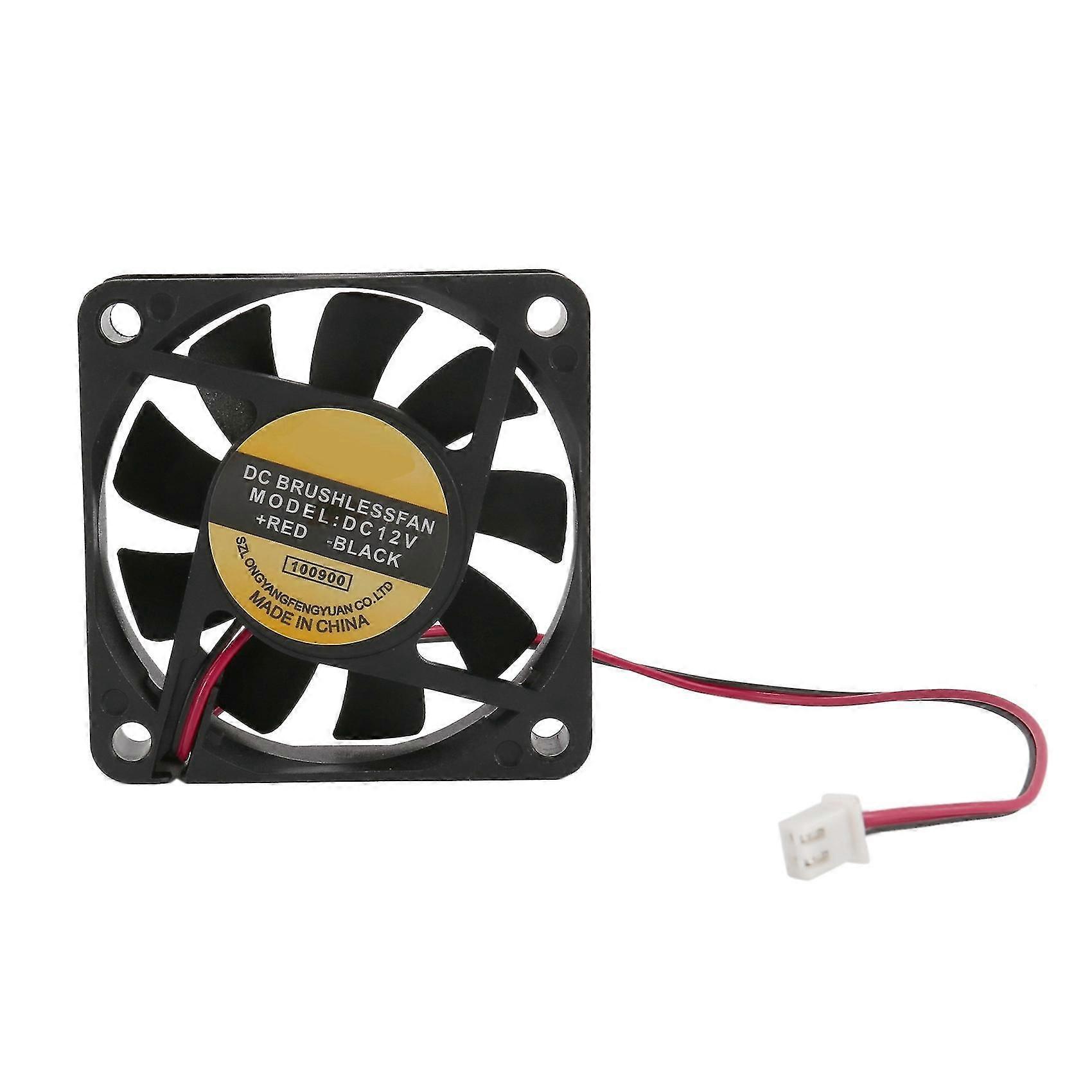 DC 12V 2-pinowy wentylator chłodzący 60 mm x 15 mm do obudowy komputera PC Chłodzenie procesora