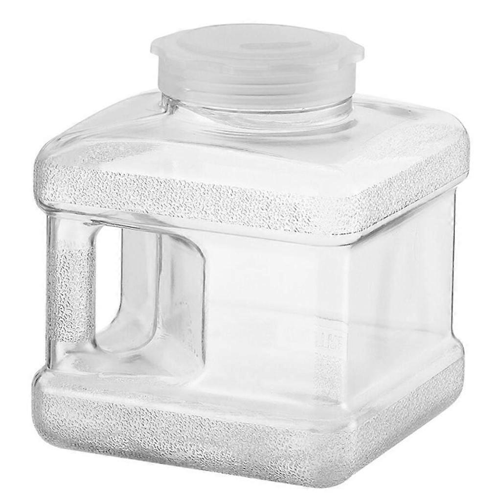 Water Container Jug Bottle with Carry Handle | Reusable Water Bucket Tank |