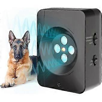Ultrasoon anti-blafapparaat voor honden met 3 frequentie-instellingen en ingebouwd fluitje effectief tot 50 voet