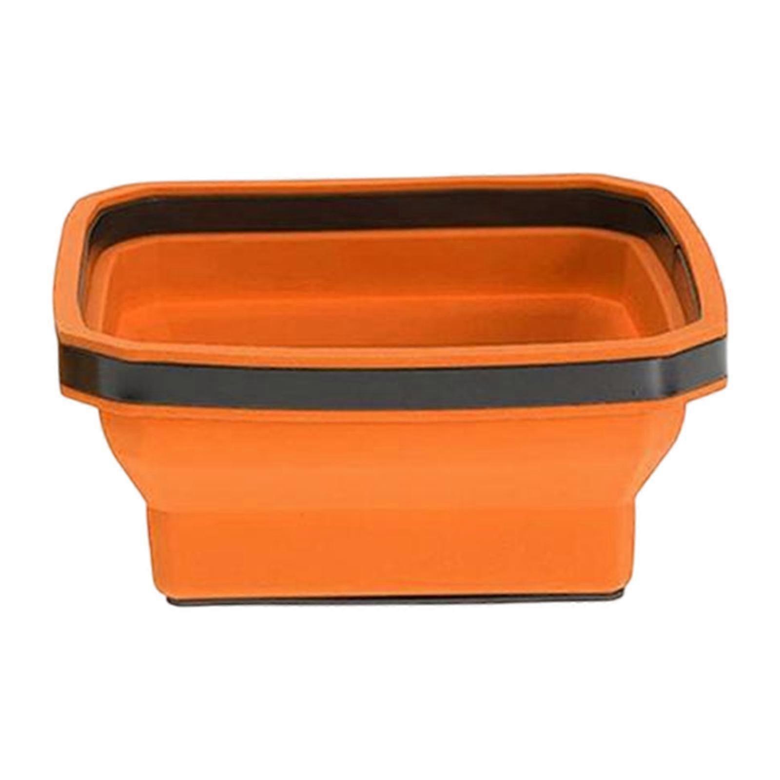 Folding Parts Tray Silicone Tool Organizer Sturdy Flexible Tool Storage Tray