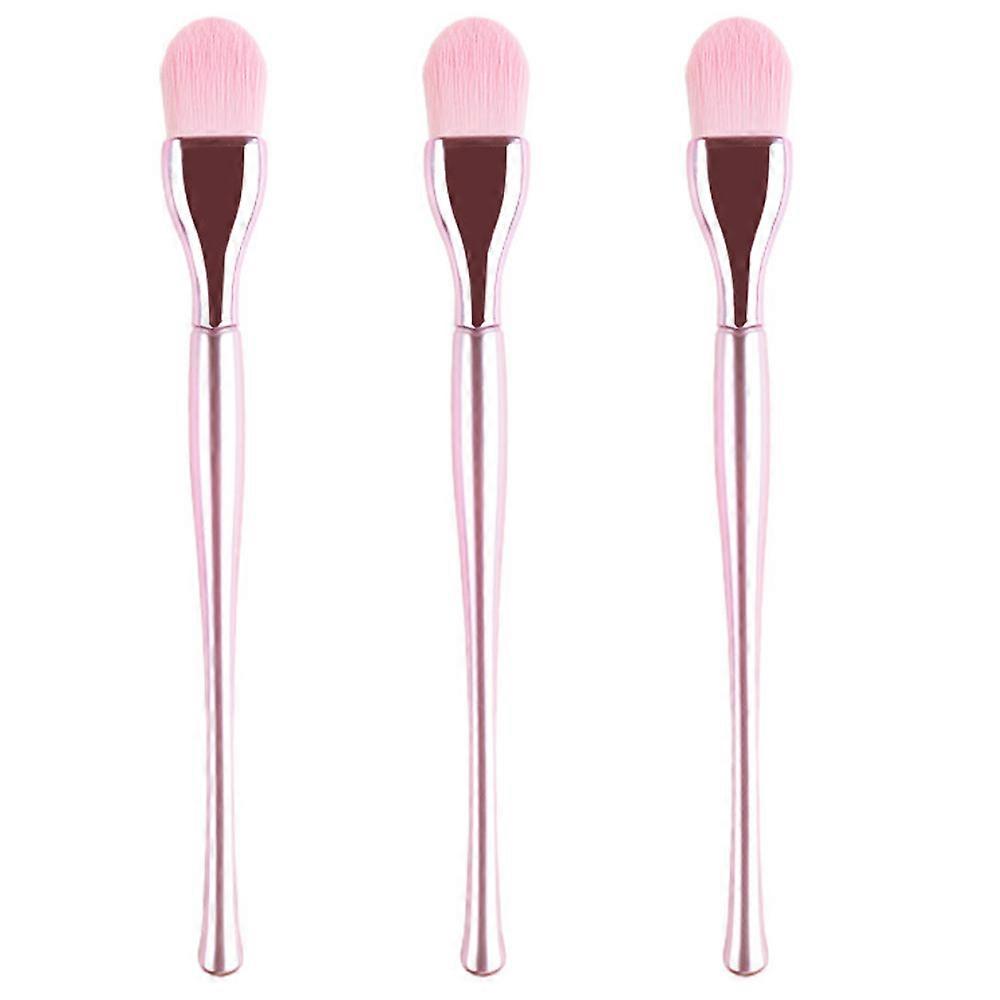 Accessoire de maquillage élégant, pinceau fond de teint avec fibres synthétiques douces, design ergonomique pour une application précise, adapté à la poudre minérale et