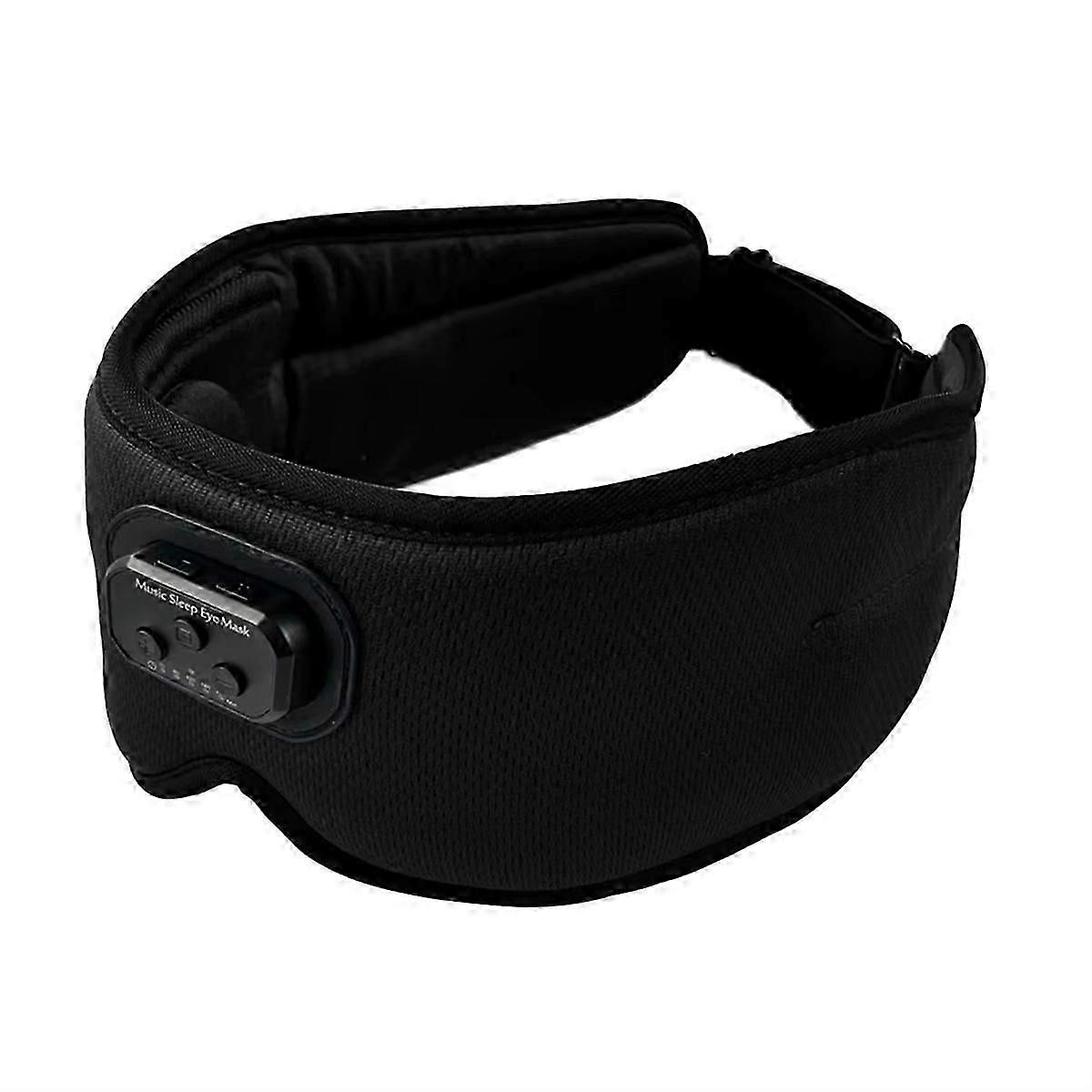 Sleeping Headphone Mask 24 Song White Noise Blackout Light Bluetooth-Compatible with Ice-Feeling Ey